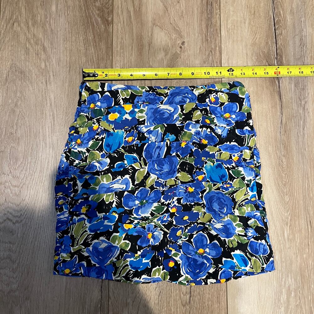 ZARA Women's Floral Print Skirt Size S - Picture 6 of 10